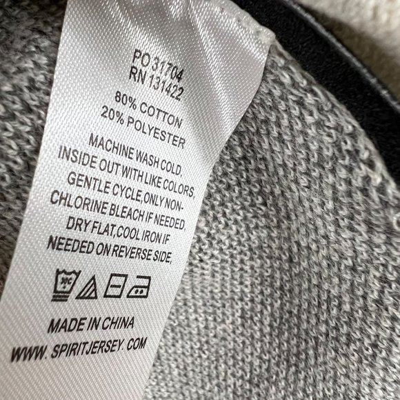 Spirit Jersey Saint Sinner Knit Sweater size XS Oversized Unisex Beige NWT - Picture 7 of 7